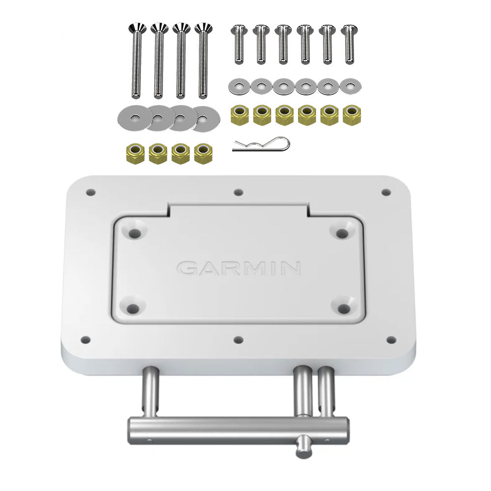 Garmin Quick Release Plate System - White [010-12832-61] - Premium Trolling Motor Accessories from Garmin - Just $184.99! 