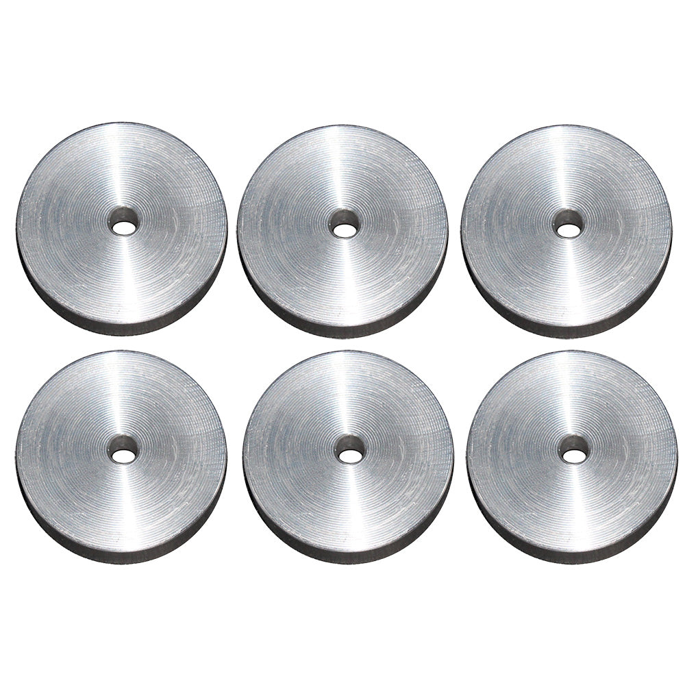 Sea Brackets Bracket Mounting Disks - Quantity 6 [SEA2380] - Premium Trolling Motor Accessories from Sea Brackets - Just $31! 