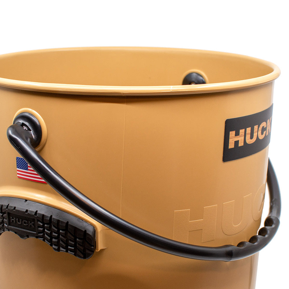 HUCK Performance Bucket - Black n Tan - Tan w/Black Handle [87154] - Premium Hunting Accessories from HUCK Performance Buckets - Just $99.95! 