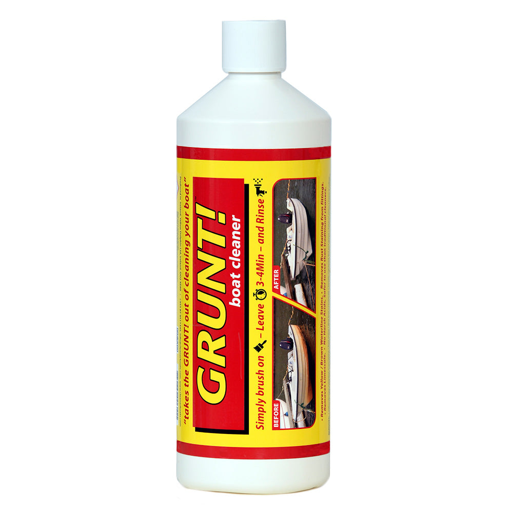 GRUNT! 32oz Boat Cleaner - Removes Waterline  Rust Stains [GBC32] - Premium Cleaning from GRUNT! - Just $32.99! 