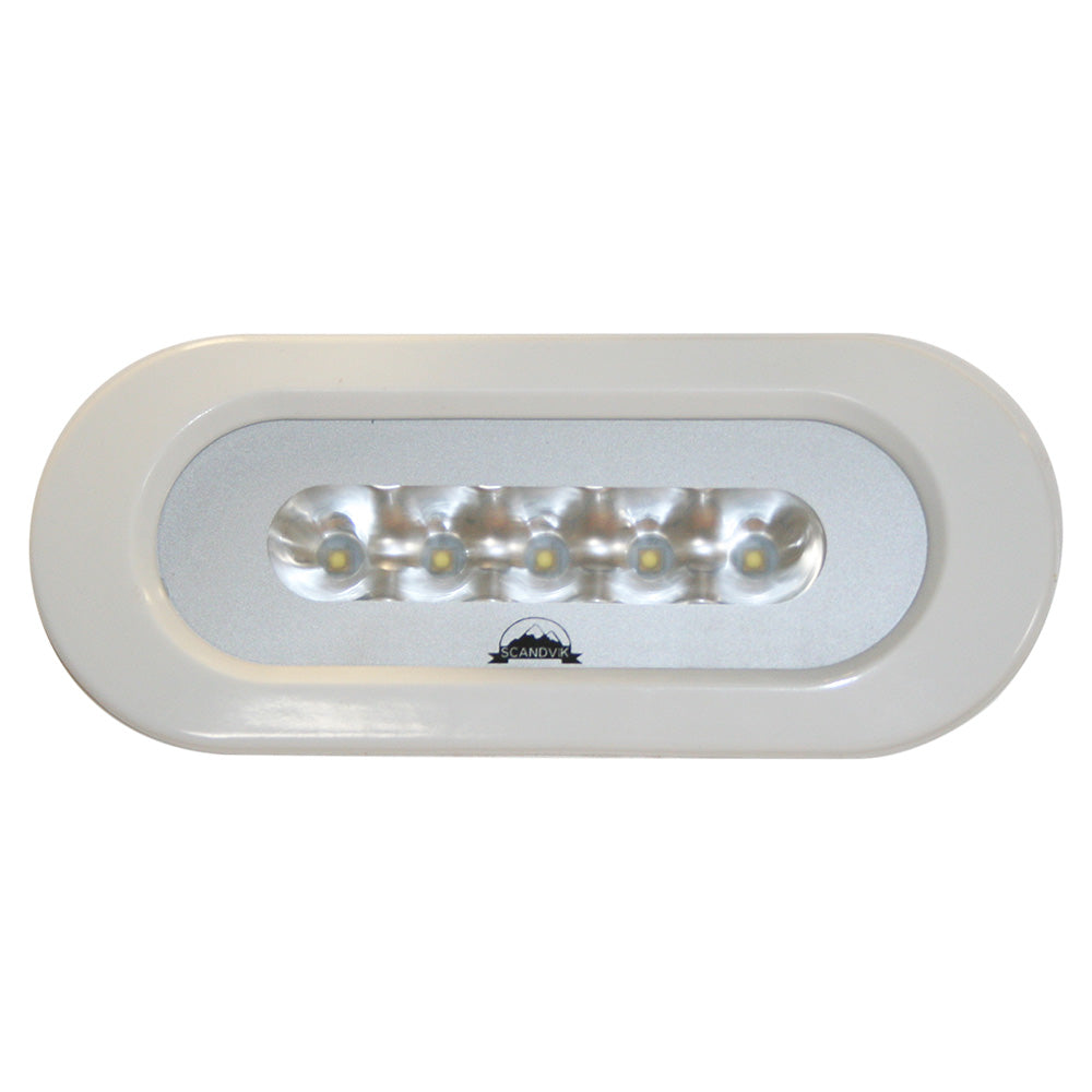 Scandvik Flush Mount Spreader Light - 10-30V - White [41343P] - Premium Flood/Spreader Lights from Scandvik - Just $58.99! 