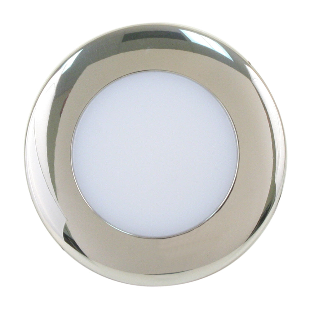 Scandvik A2.5 4 Color Downlight w/SS Trim - 8-30V [41416P] - Premium Dome/Down Lights from Scandvik - Just $61.99! 