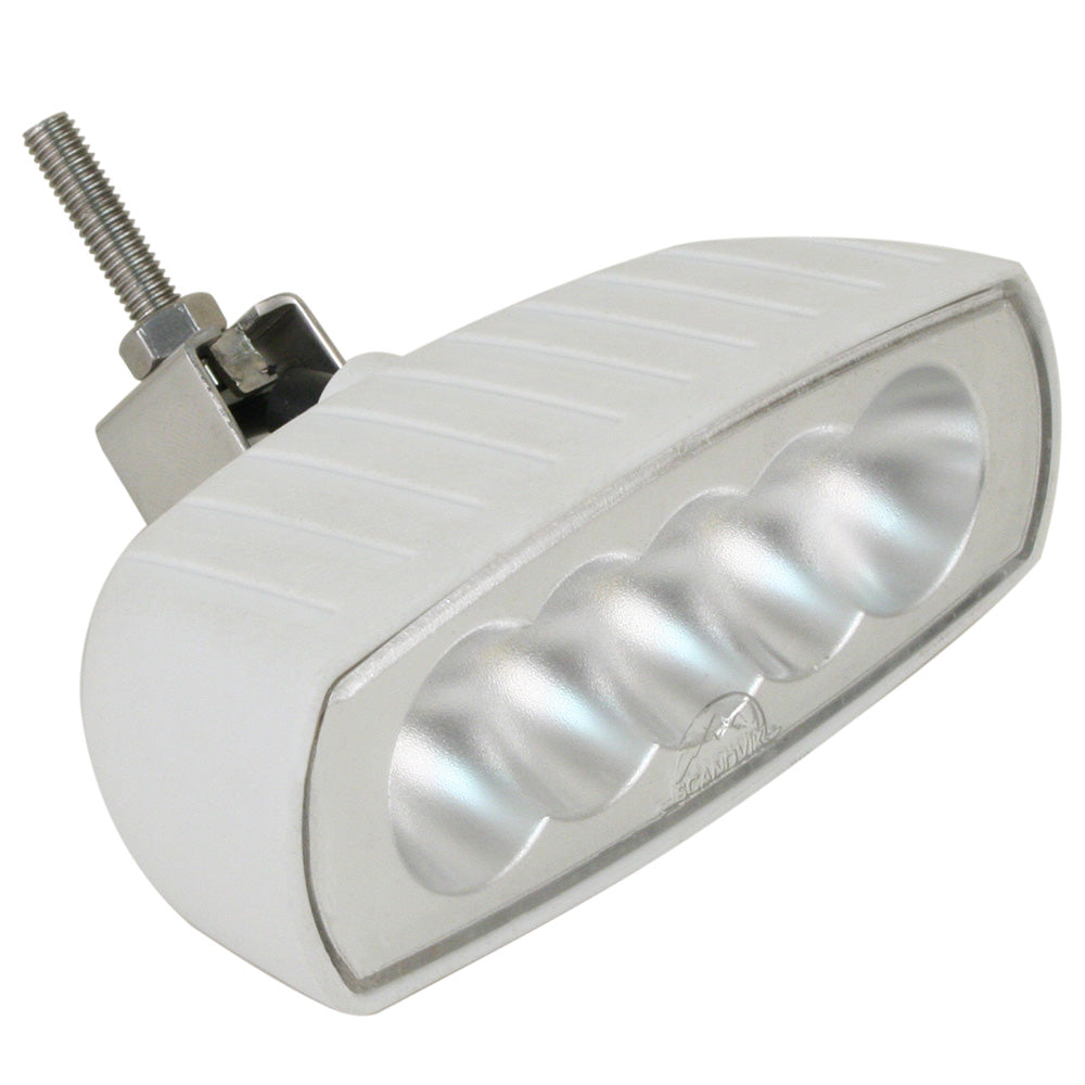 Scandvik Bracket Mount LED Spreader Light - White [41440P] - Premium Flood/Spreader Lights from Scandvik - Just $60.99! 