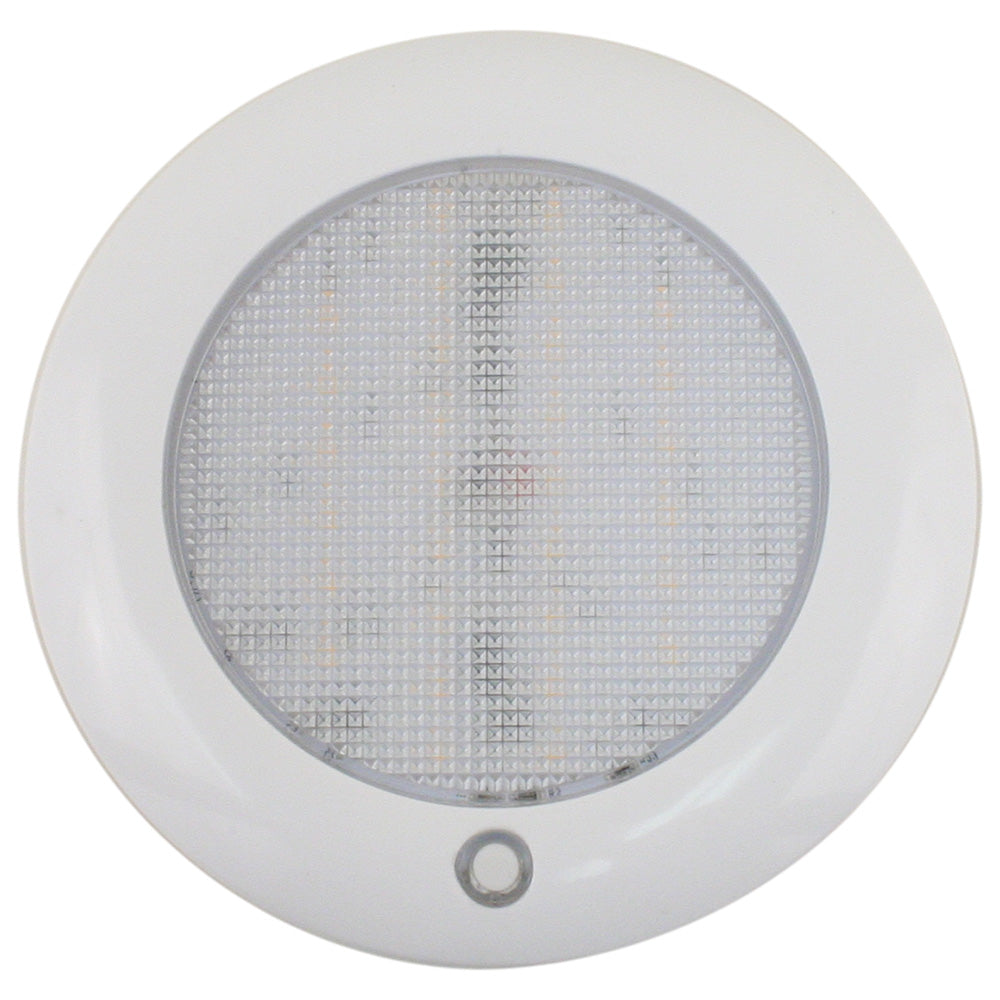 Scandvik Slim 5" Dome Light - Warm White/Blue - 10-30V [41461P] - Premium Dome/Down Lights from Scandvik - Just $30.99! Shop now at Boat Gear Depot