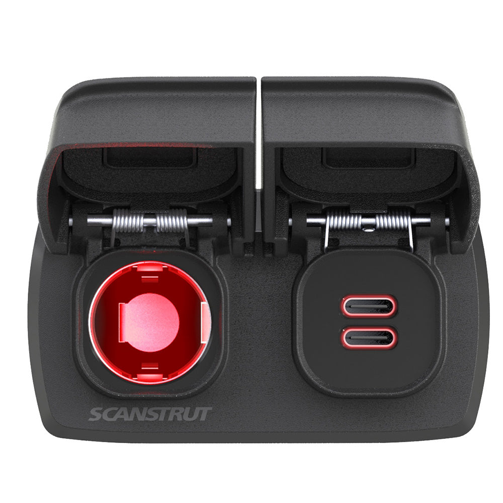 Scanstrut Flip Pro Multi - Dual USB-C  12V Power Socket [SC-MULTI-F1] - Premium Accessories from Scanstrut - Just $56.99! 