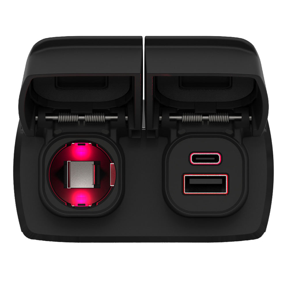 Scanstrut Flip Pro Duo - USB-A  USB-C w/12V Power Socket [SC-MULTI-F2] - Premium Accessories from Scanstrut - Just $52.99! 