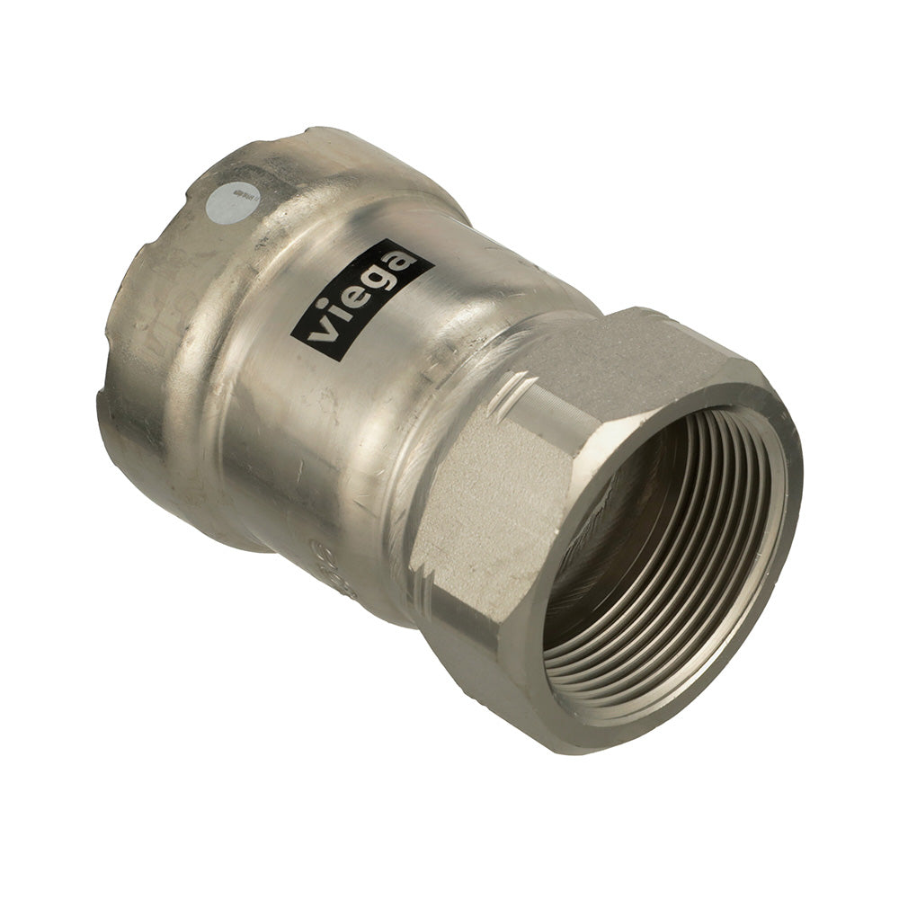 ViegaMegaPress 316 FKM FPT Adapter - 1-1/2" x 1-1/2" (FPT) [91260] - Premium Fittings from Viega - Just $180.99! 