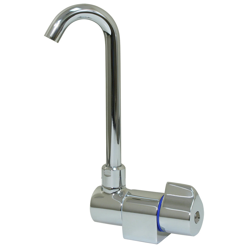 Scandvik Ceramic Family Tap w/Folding Spout - Chrome Finish [10180P] - Premium Accessories from Scandvik - Just $101.99! 