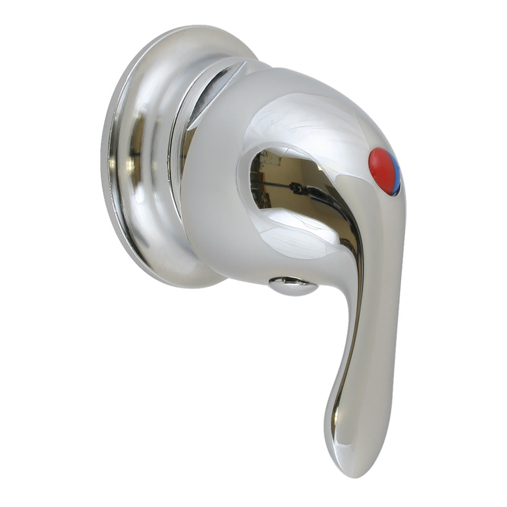 Scandvik Chrome Compact Shower Control Mixer - Single Lever [10500P] - Premium Accessories from Scandvik - Just $107.99! 