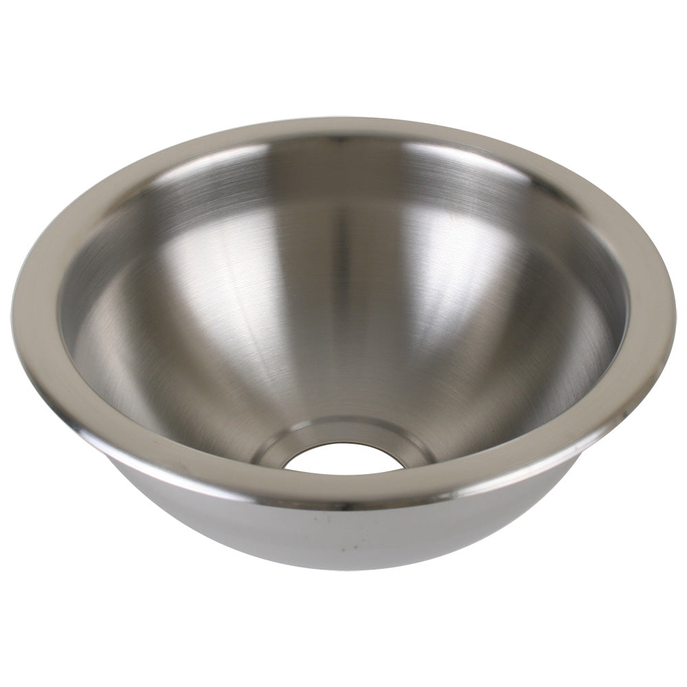 Scandvik SS Basin Sink - 11.5" x 5" - Brushed Finish [10202] - Premium Accessories from Scandvik - Just $89.99! 