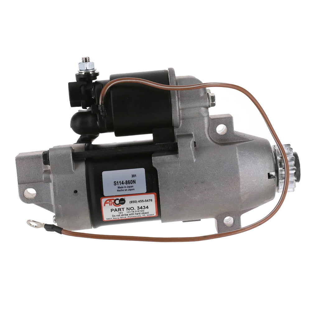 ARCO Marine Premium Replacement Outboard Starter f/Yamaha 200-225HP - 13 Tooth [3434] - Premium Engine Controls from ARCO Marine - Just $405.99! 