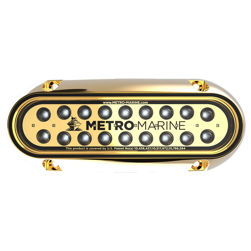 Metro Marine High-Output Elongated Underwater Light w/Intelligent Monochromatic LEDs - Blue, 45 Beam [F-BME1-H-B3-45] - Premium Underwater Lighting from Metro Marine - Just $796.99! 