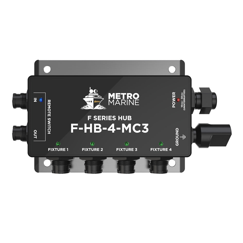 Metro Marine Single Color Hub - 4 Outputs [F-HB-4-MC3] - Premium Accessories from Metro Marine - Just $158.99! 