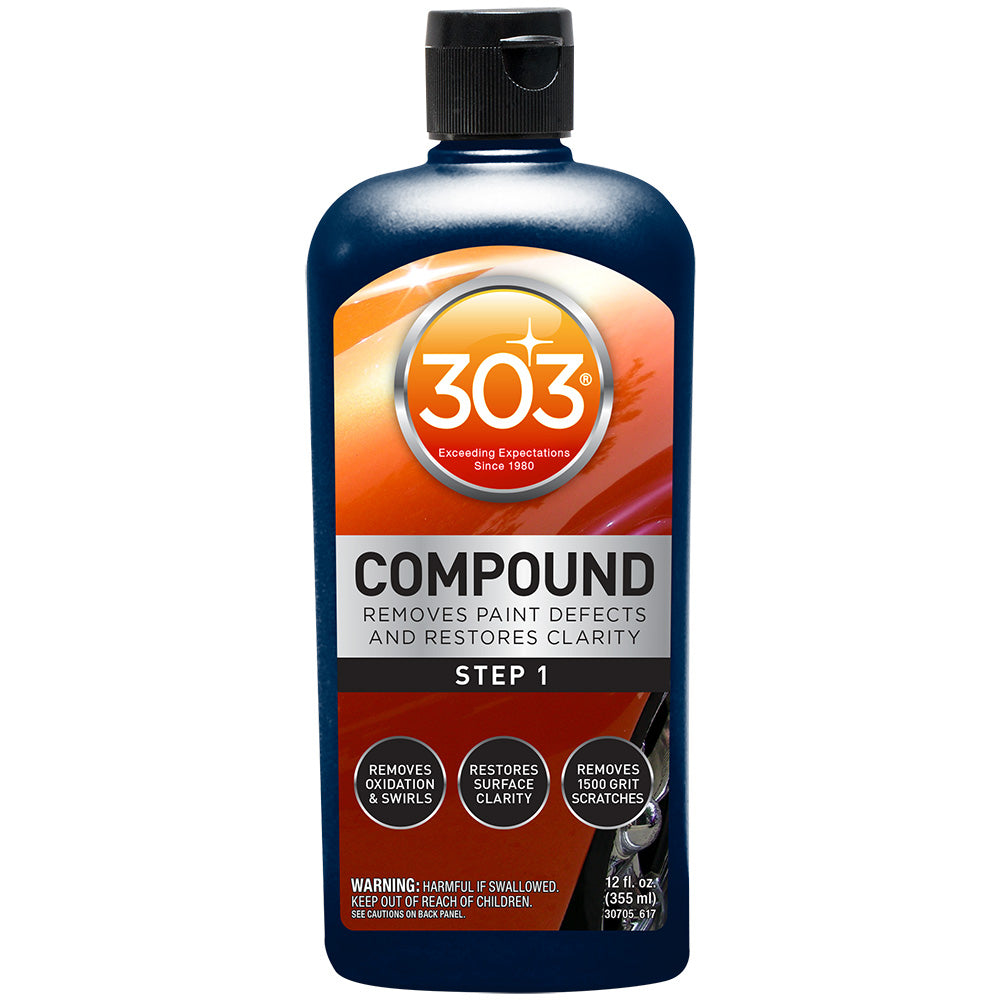 303 Compound Step 1 - 12oz [30705] - Premium Cleaning from 303 - Just $20.79! 