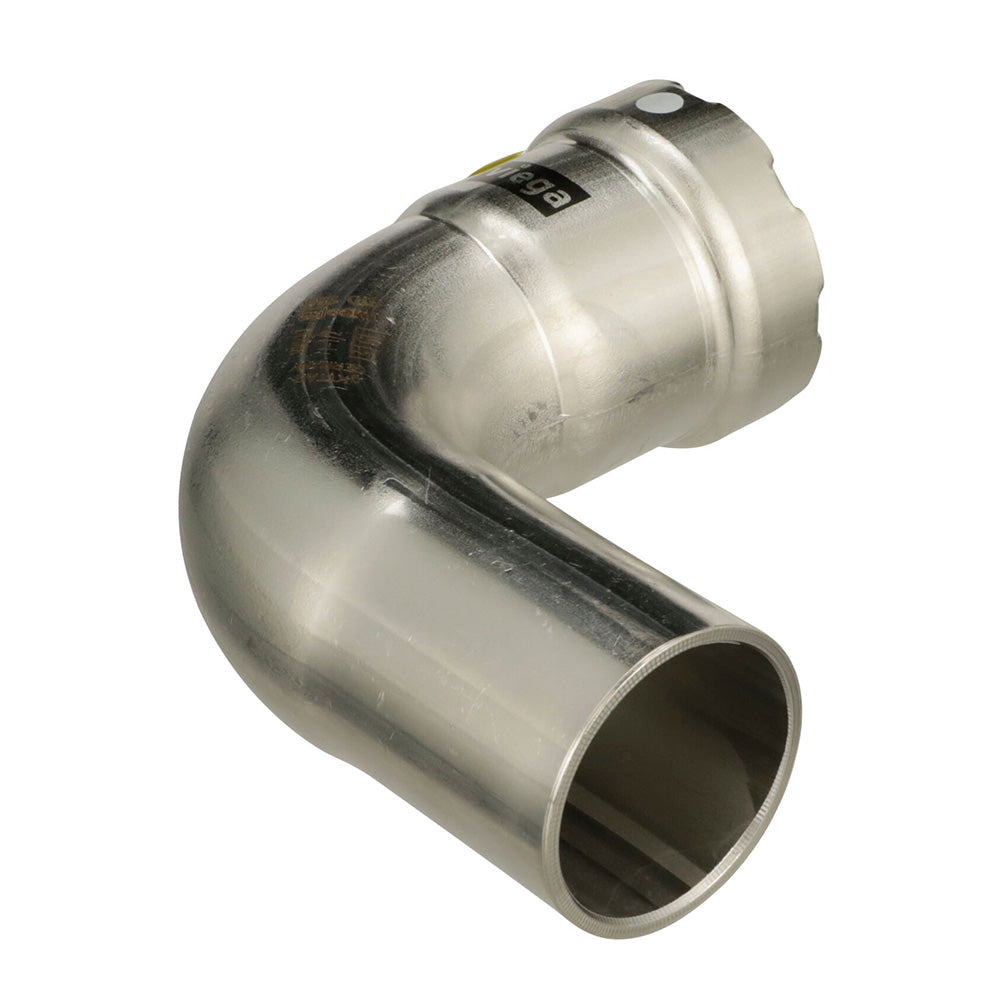 Viega MegaPress 316 FKM 1-1/2" 90 Degree Street Elbow [91745] - Premium Fittings from Viega - Just $191.99! 