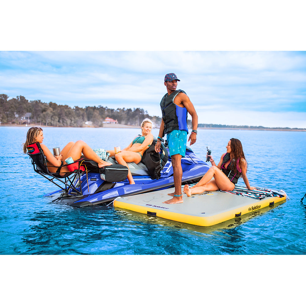 Solstice Watersports 6 x 5 Inflatable Dock [30605] - Premium Inflatable Docks & Mats from Solstice Watersports - Just $293.99! 