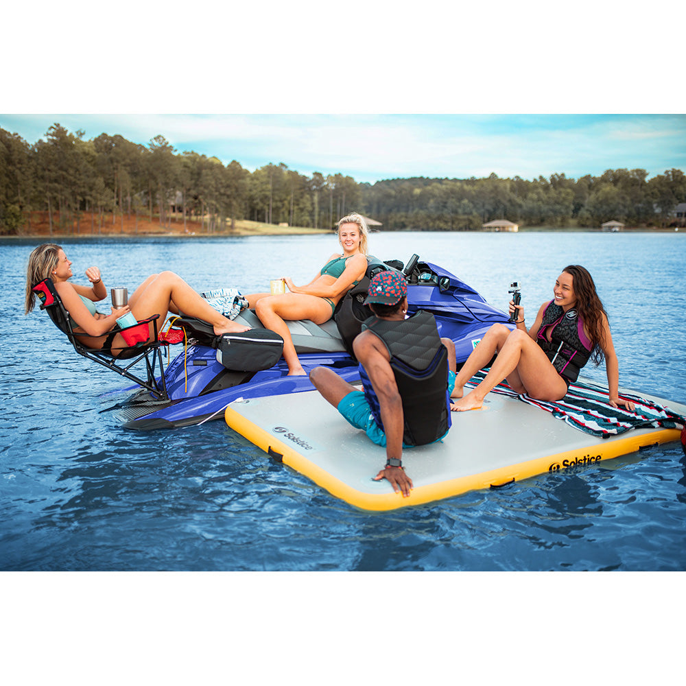 Solstice Watersports 8 x 5 Inflatable Dock [30805] - Premium Inflatable Docks & Mats from Solstice Watersports - Just $349.99! 