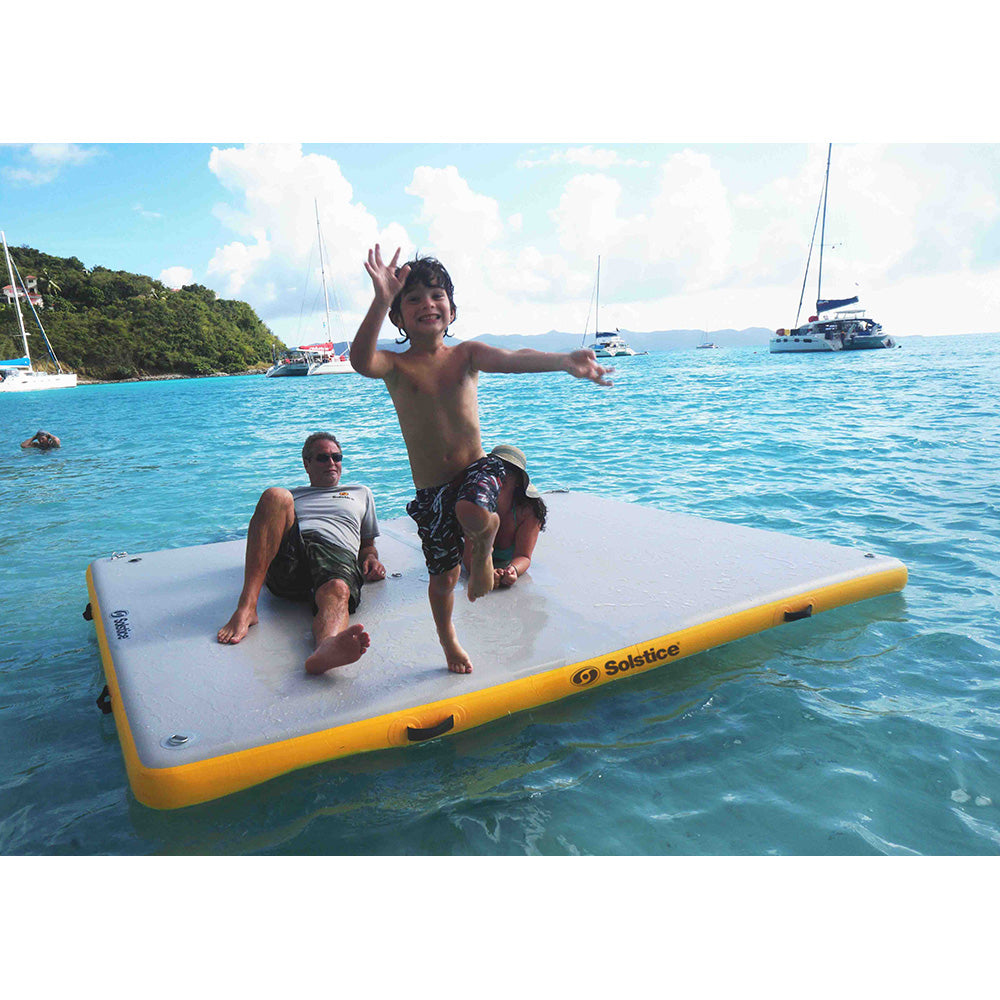 Solstice Watersports 10 x 10 Inflatable Dock [31010] - Premium Inflatable Docks & Mats from Solstice Watersports - Just $605.99! 