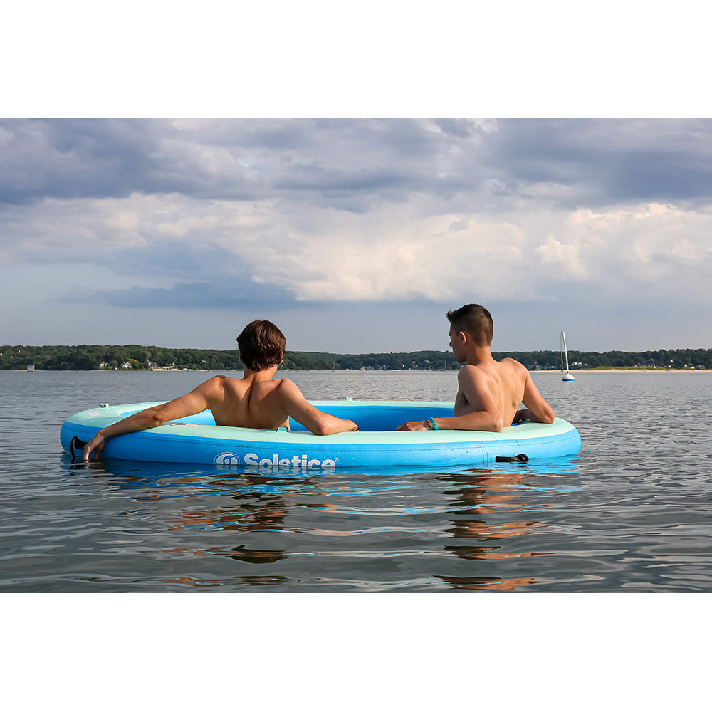 Solstice Watersports 8 Circular Mesh Hangout Ring [38081] - Premium Inflatable Docks & Mats from Solstice Watersports - Just $398.99! 