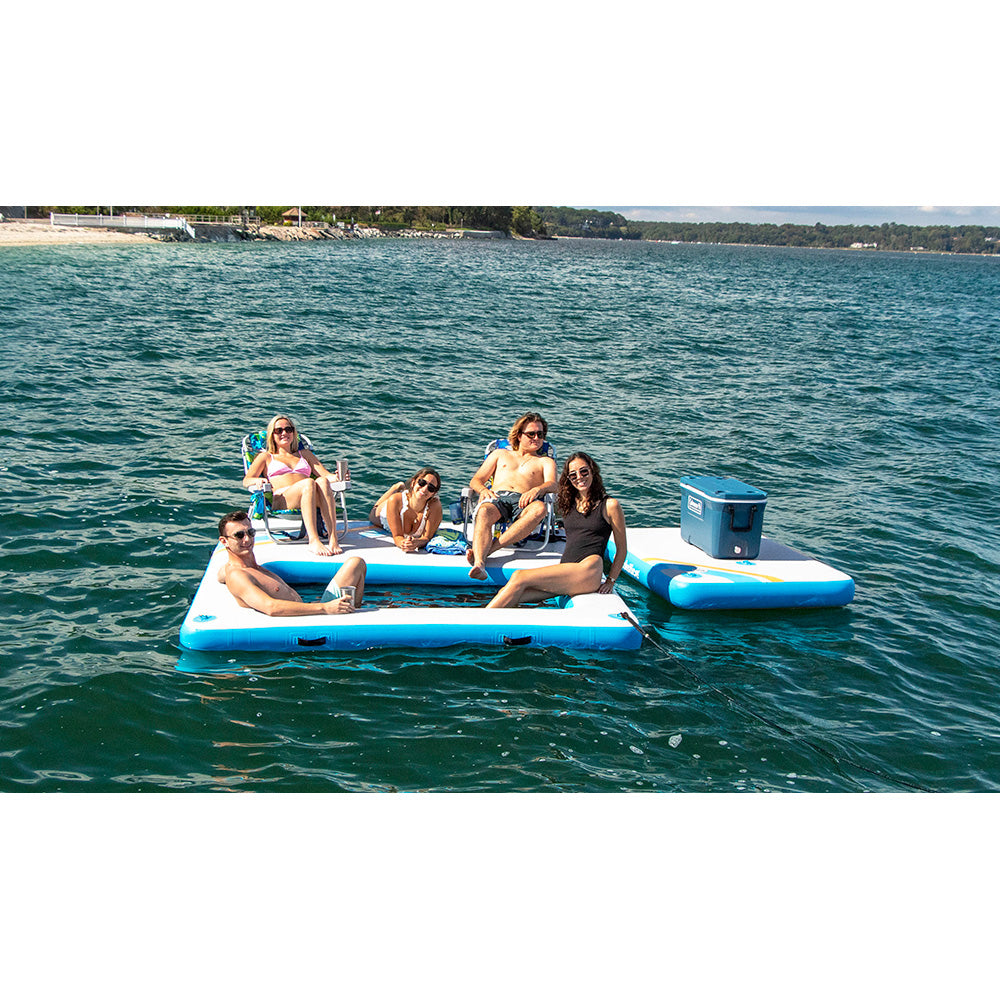 Solstice Watersports 10 x 8 Rec Mesh Dock w/Removable Insert [38180] - Premium Inflatable Docks & Mats from Solstice Watersports - Just $742.99! 