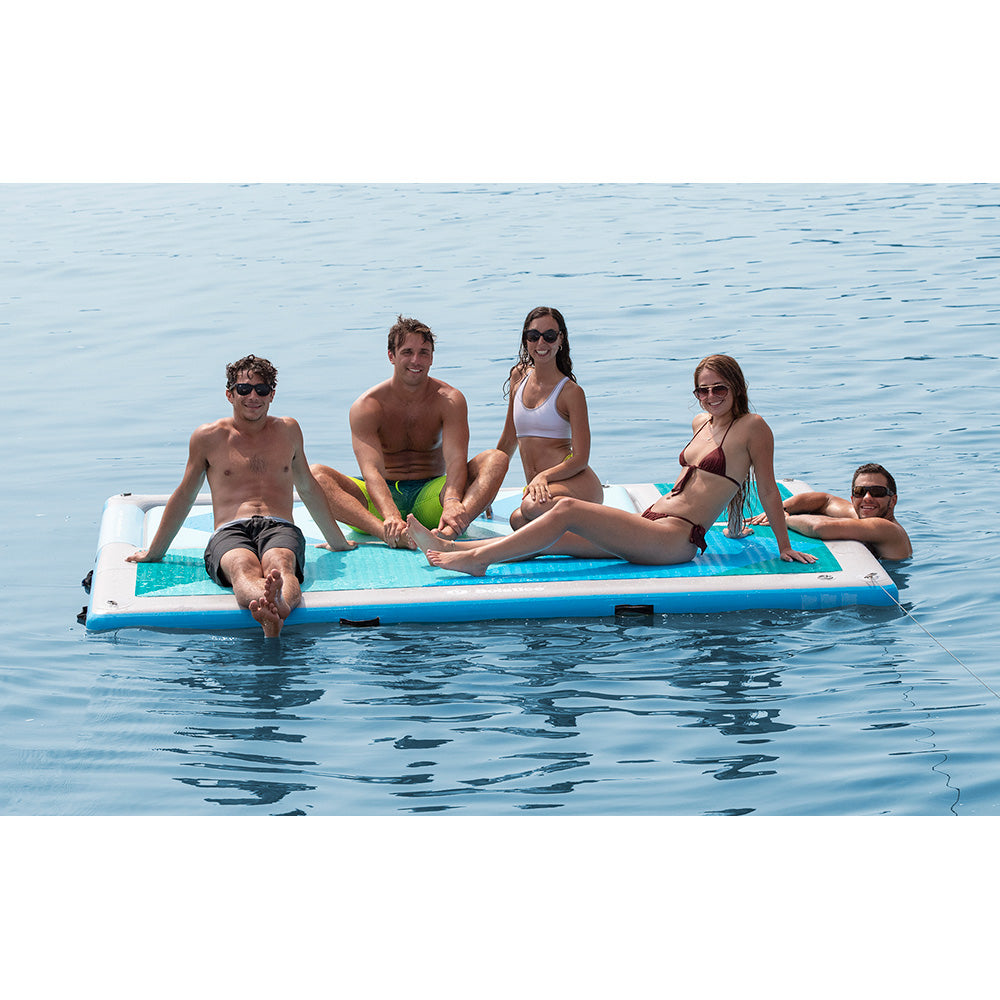 Solstice Watersports 10 x 8 Convertible Slide Dock [36108] - Premium Inflatable Docks & Mats from Solstice Watersports - Just $674.99! 