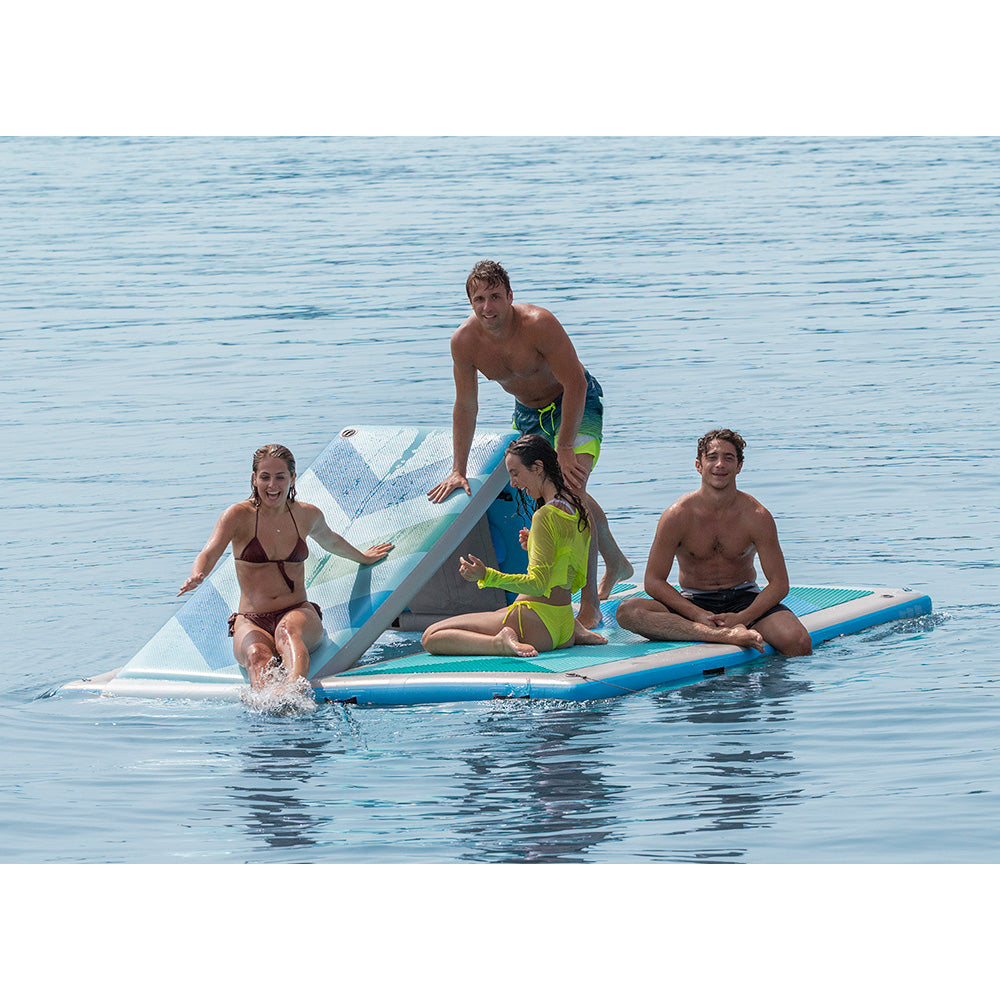 Solstice Watersports 10 x 8 Convertible Slide Dock [36108] - Premium Inflatable Docks & Mats from Solstice Watersports - Just $674.99! 