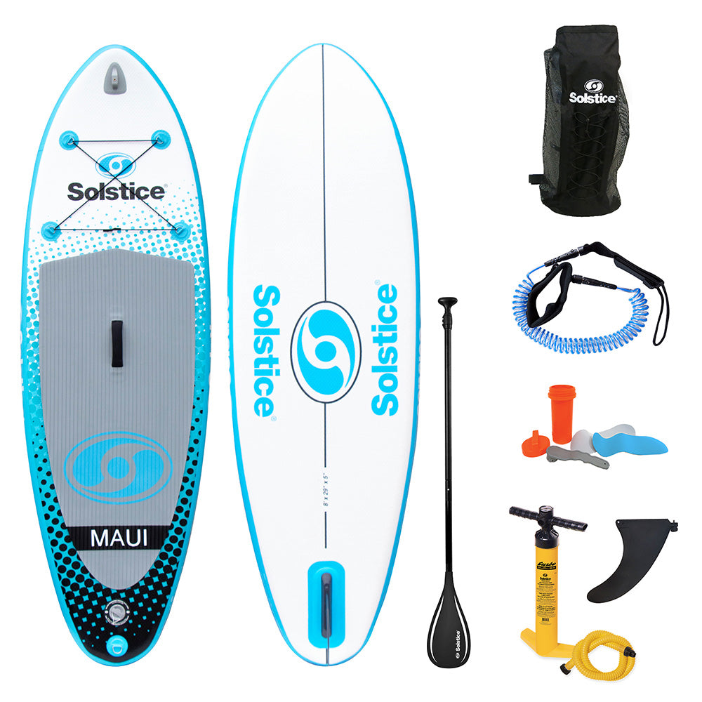 Solstice Watersports 8 Maui Youth Inflatable Stand-Up Paddleboard [35596] - Premium Inflatable Kayaks/SUPs from Solstice Watersports - Just $306.99! 