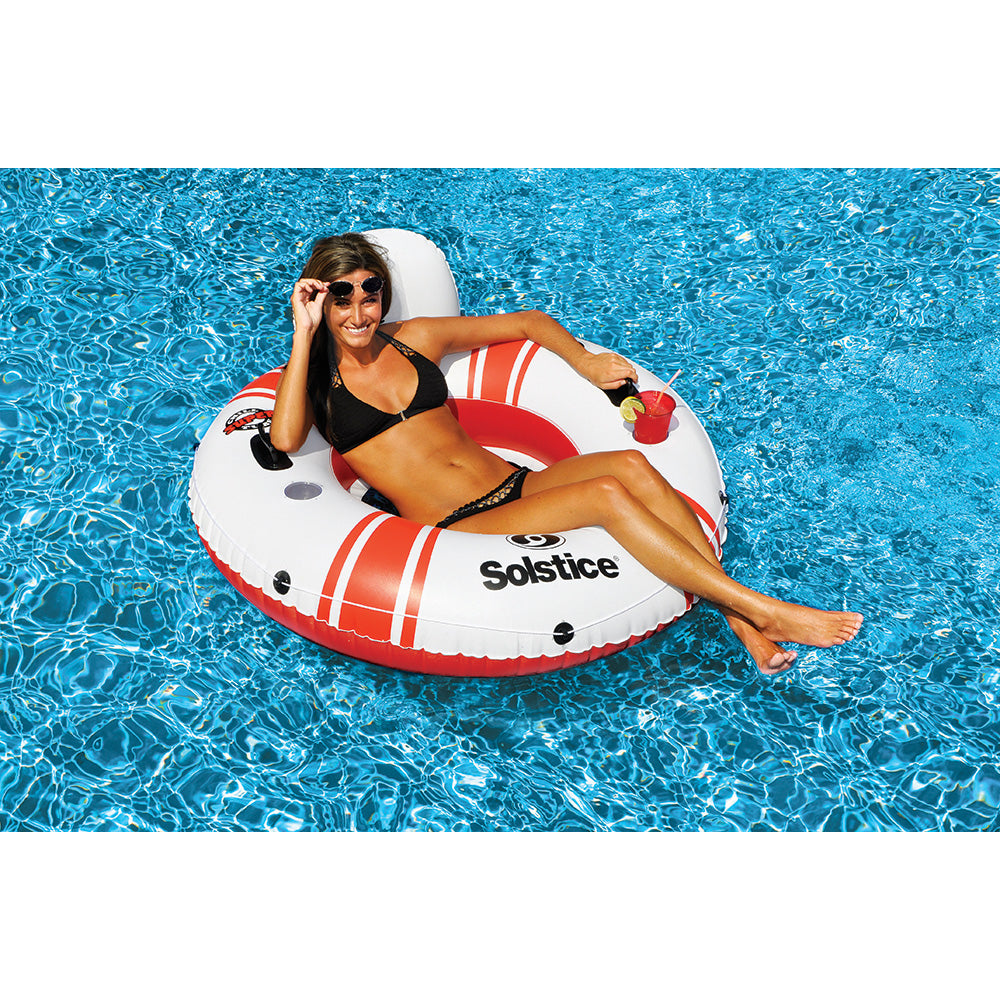 Solstice Watersports Super Chill Single Rider River Tube [17001] - Premium Floats from Solstice Watersports - Just $27.99! 