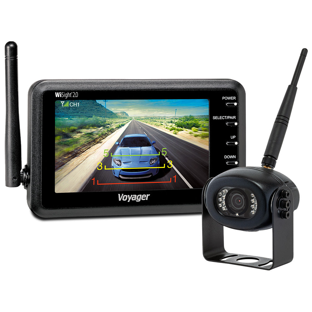 Voyager WiSight 2.0 - 4.3" Monitor w/Camera - Wireless [WVSXS43] - Premium Cameras & Monitors from Voyager - Just $359.90! 