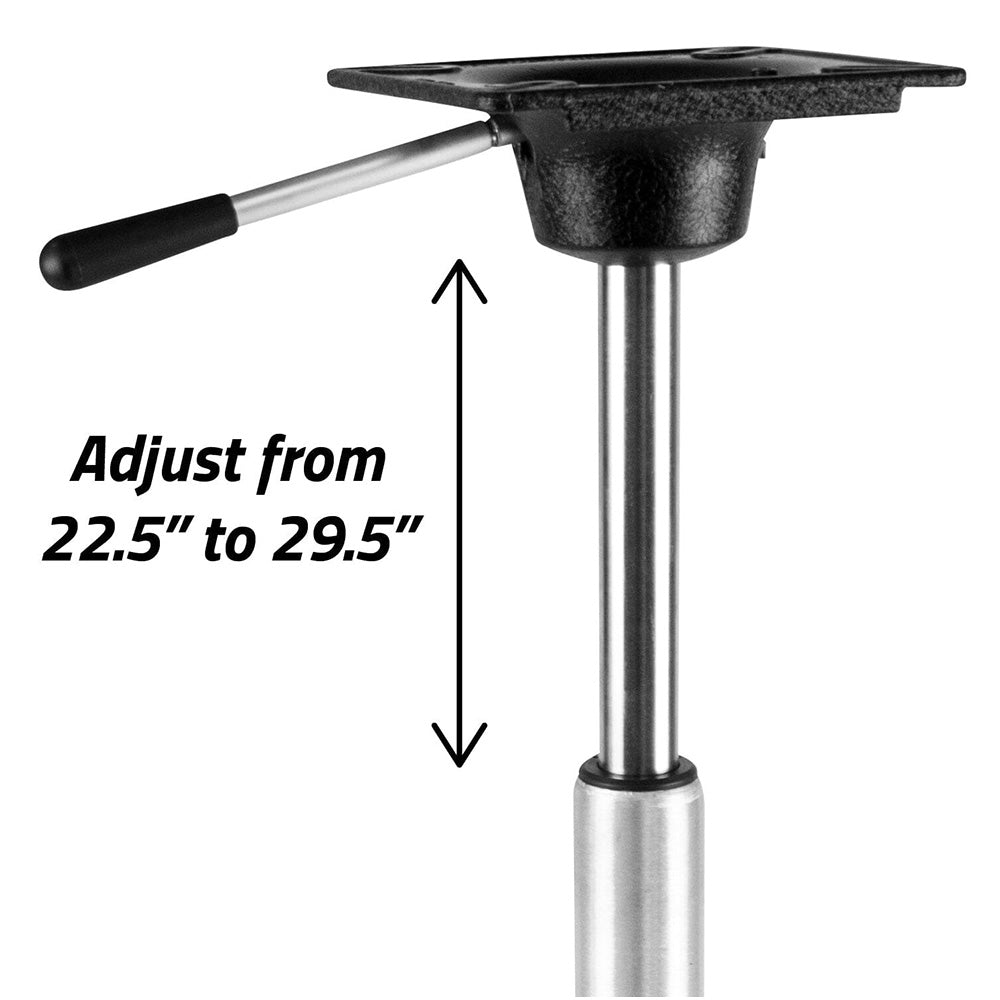 Wise Threaded Power Rise Stand-Up Pedestal [8WD3002] - Premium Seating from Wise Seats - Just $134.99! 