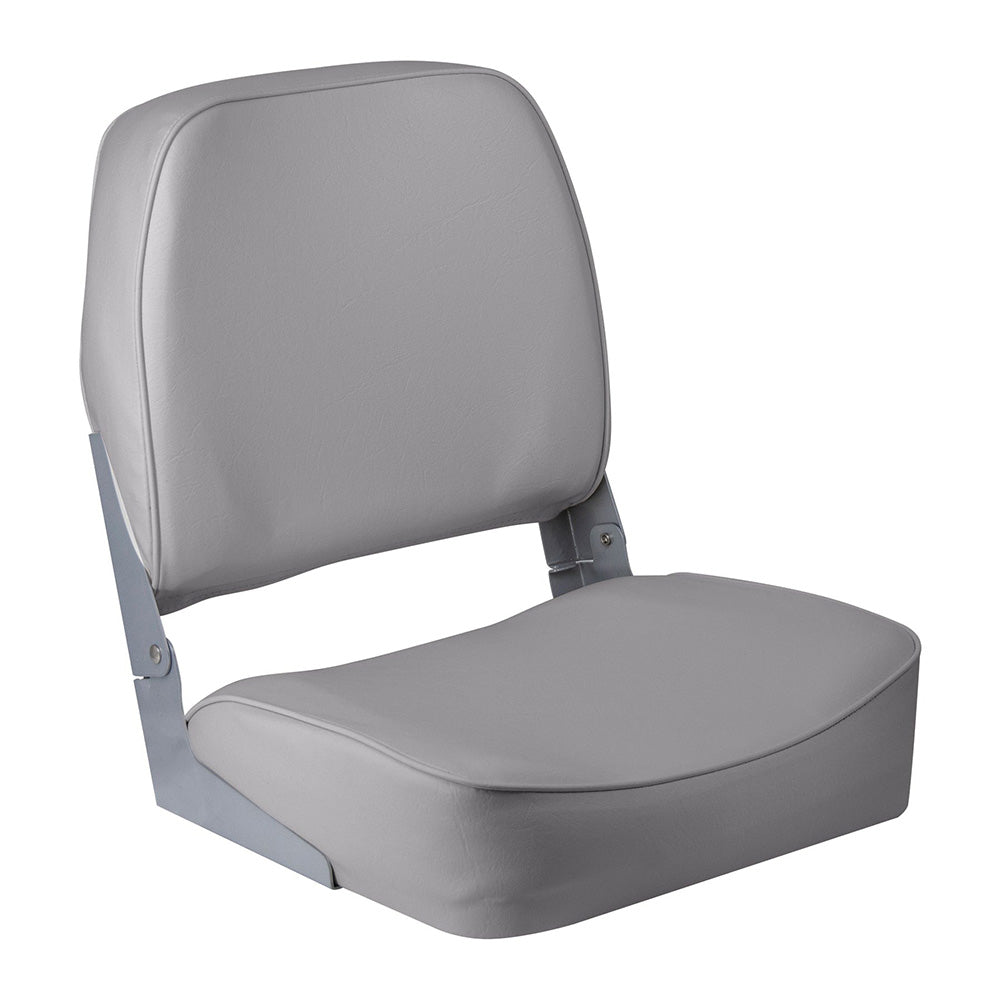 Wise Super Value Low-Back Fishing Seat - Grey [3313-717] - Premium Seating from Wise Seats - Just $54.99! 