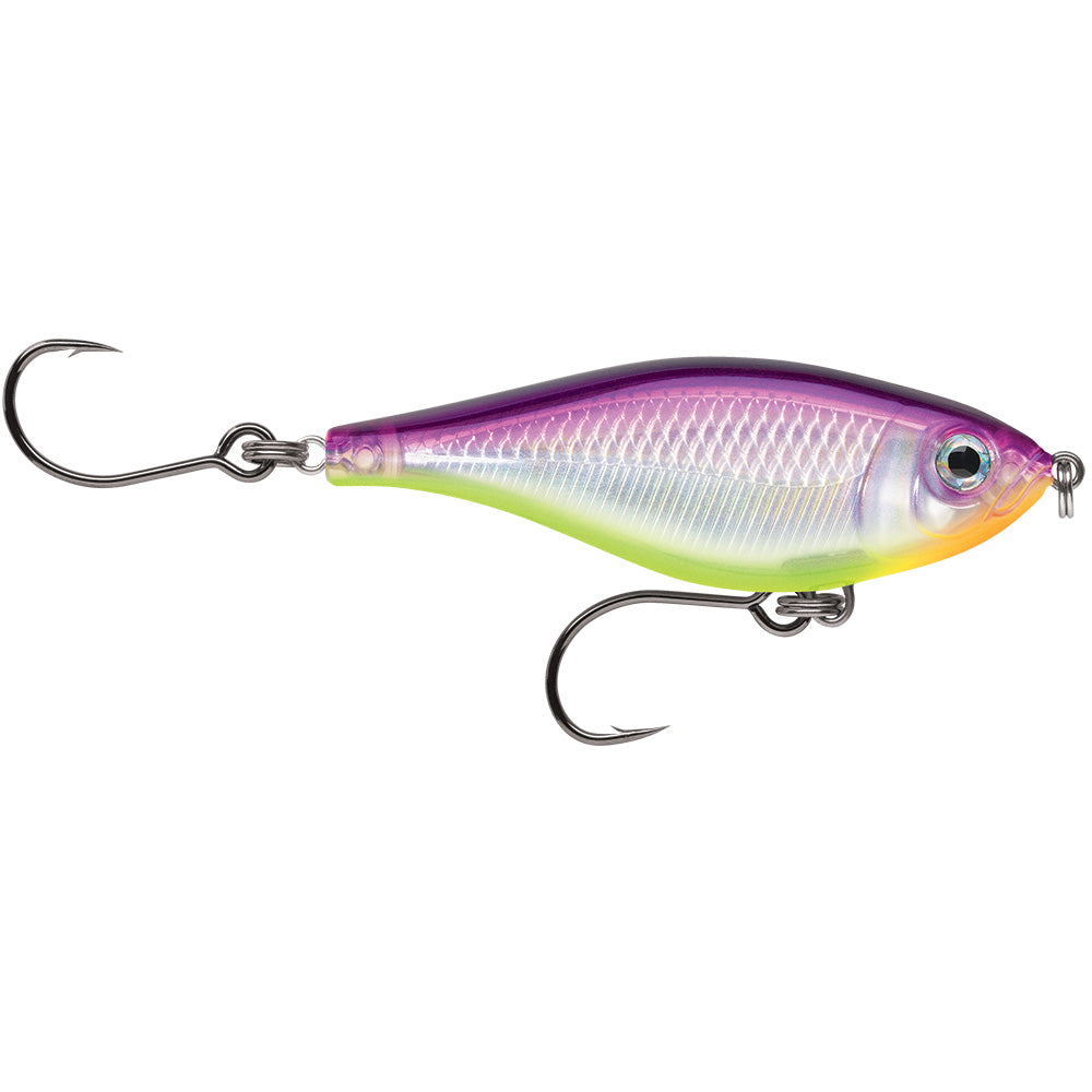 Rapala X-Rap Twitchin Mullet 2-1/2" Purple Chartreuse [SXRTM06PRCH] - Premium Hard & Soft Baits from Rapala - Just $11.99! 