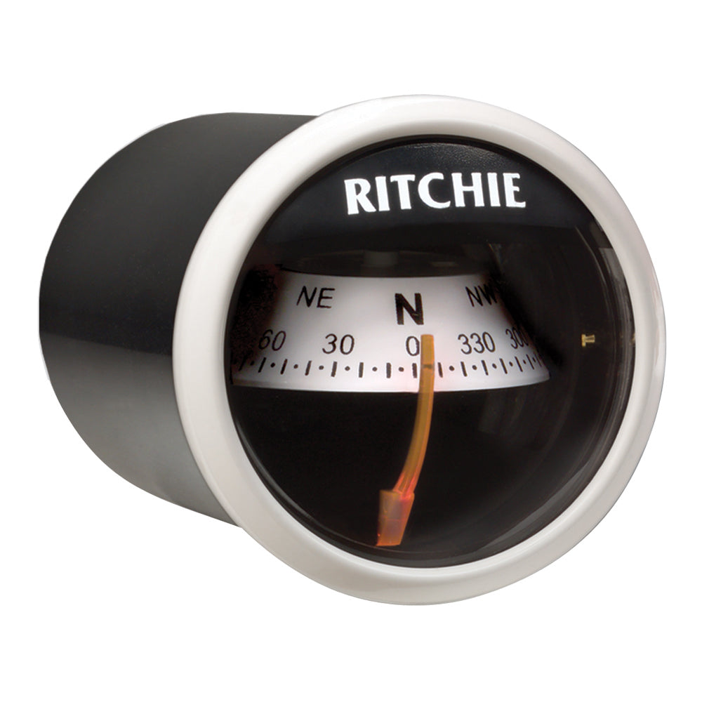 Ritchie X-23WW RitchieSport Compass - Dash Mount - White/Black [X-23WW] - Premium Compasses from Ritchie - Just $59.99! 