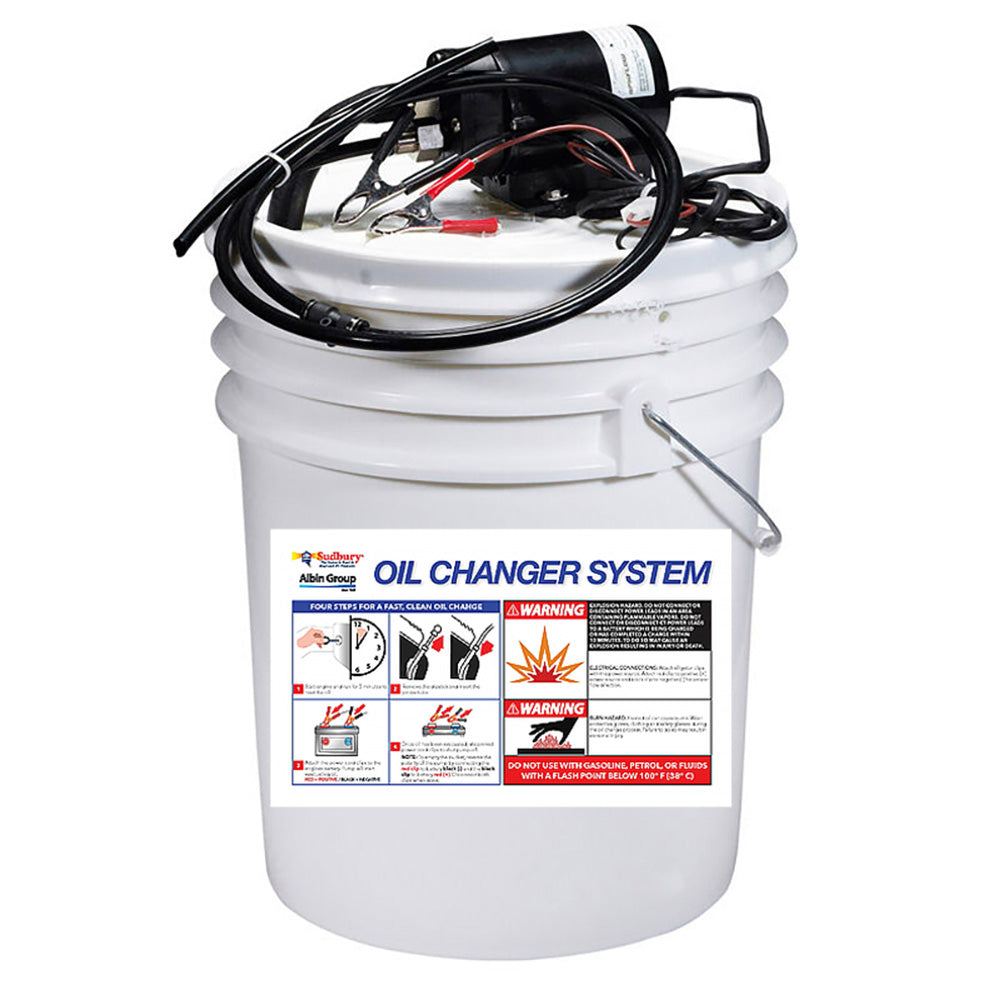 Albin Group Oil Changer System [04-03-015] - Premium Oil Change Systems from Albin Group - Just $186.99! 