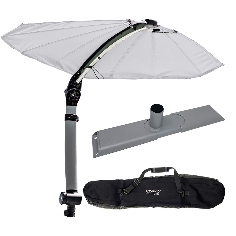 TACO ShadeFin Mini w/White Fabric - Bag  Kayak Mount Kit [T10-4000-18] - Premium Biminis/Shades/Umbrellas from TACO Marine - Just $579.99! 