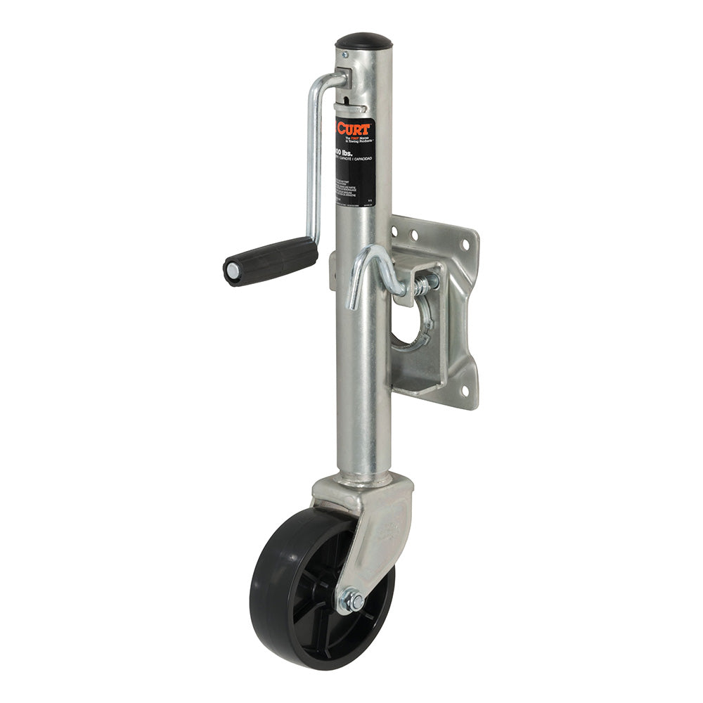 CURT Marine Jack w/6 Wheel - 1,000 lbs - Adjust Vertically 10" [28101] - Premium Jacks & Dollies from CURT - Just $55.99! 