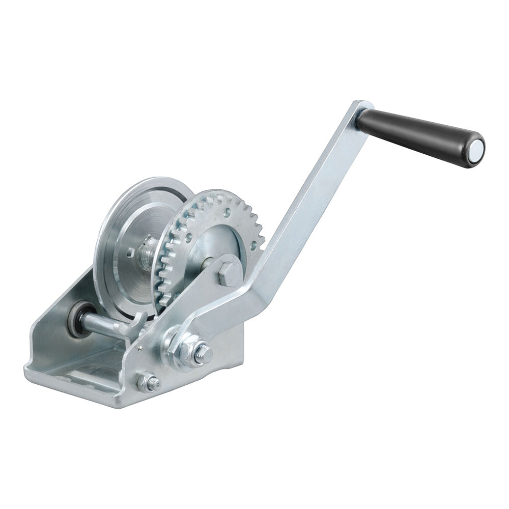 CURT Hand Crank 900 lb. Winch - 6-1/2" Handle [29423] - Premium Trailer Winches from CURT - Just $31.99! 