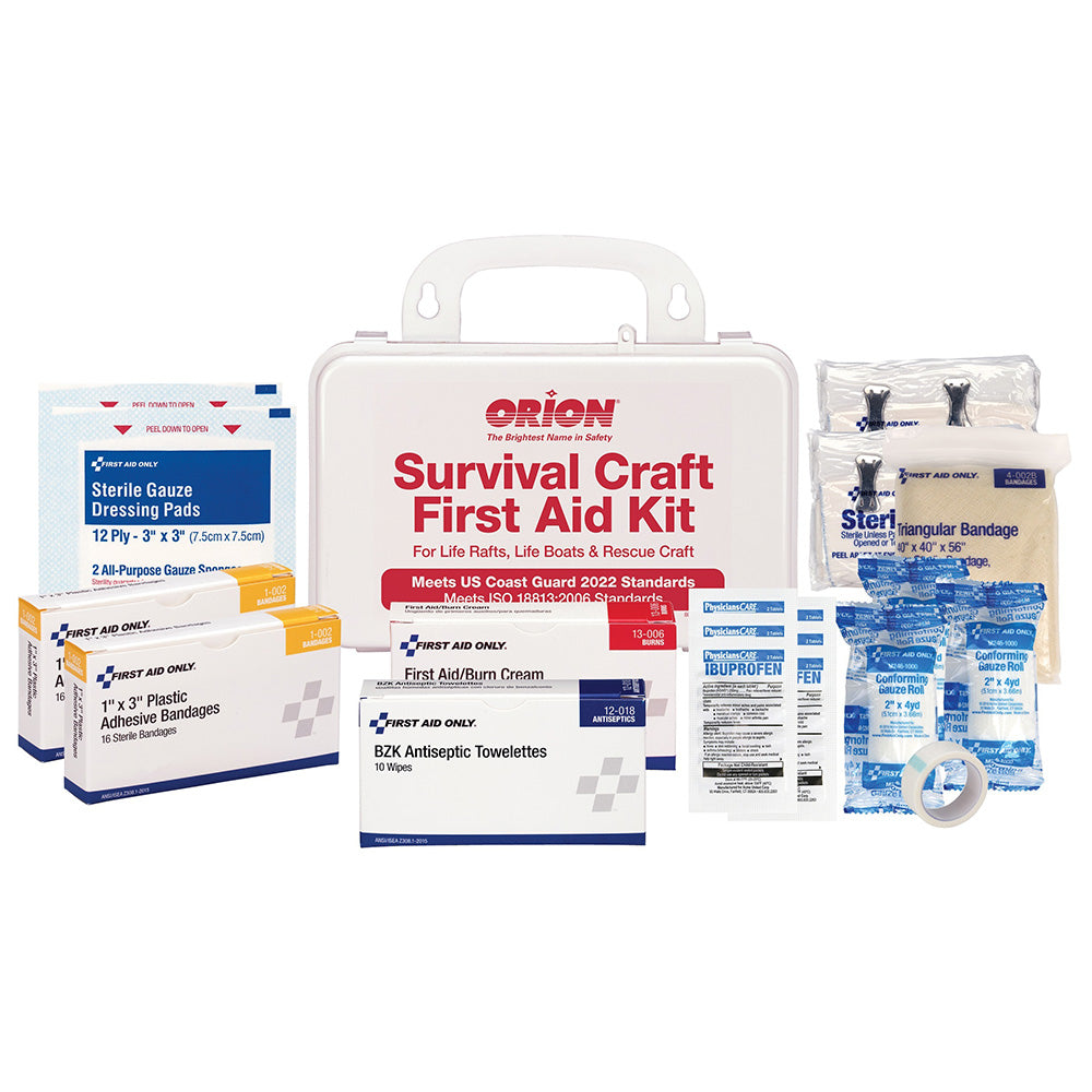 Orion Survival Craft First Aid Kit - Hard Plastic Case [816] - Premium Medical Kits from Orion - Just $72.99! 