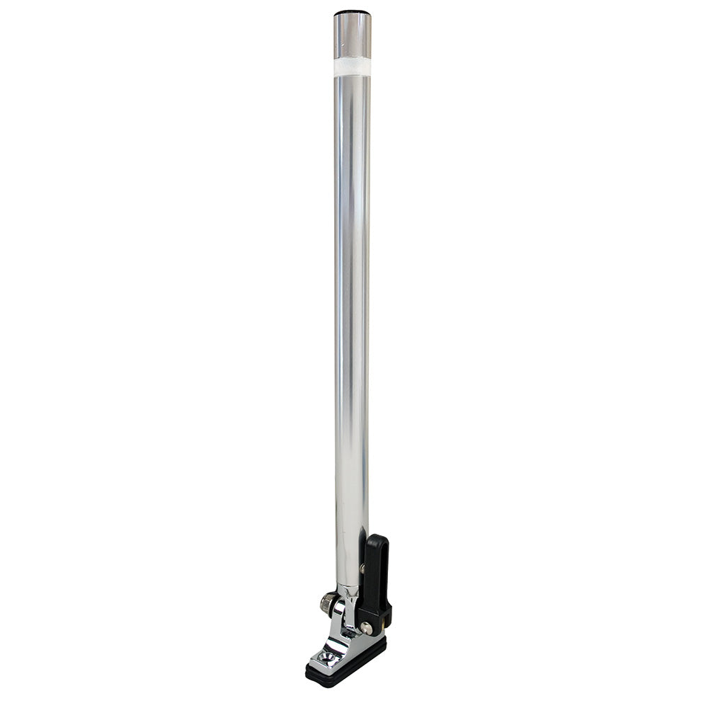 Perko 14" Folding Mount Pole Light - White All Round Light w/Quick Adjust Mount [1672DP0ALU] - Premium Navigation Lights from Perko - Just $69.99! 