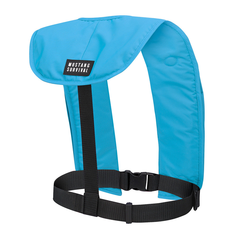 Mustang MIT 70 Manual Inflatable PFD - Azure (Blue) [MD4041-268-0-202] - Premium Personal Flotation Devices from Mustang Survival - Just $129.99! 