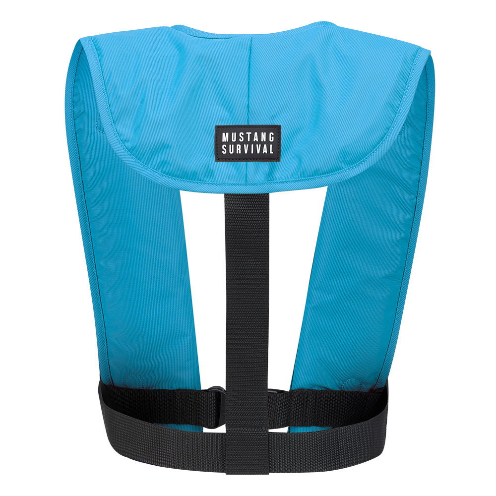 Mustang MIT 70 Manual Inflatable PFD - Azure (Blue) [MD4041-268-0-202] - Premium Personal Flotation Devices from Mustang Survival - Just $129.99! 