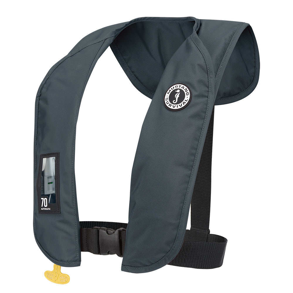 Mustang MIT 70 Automatic Inflatable PFD - Admiral Gray [MD4042-191-0-202] - Premium Personal Flotation Devices from Mustang Survival - Just $149.99! 