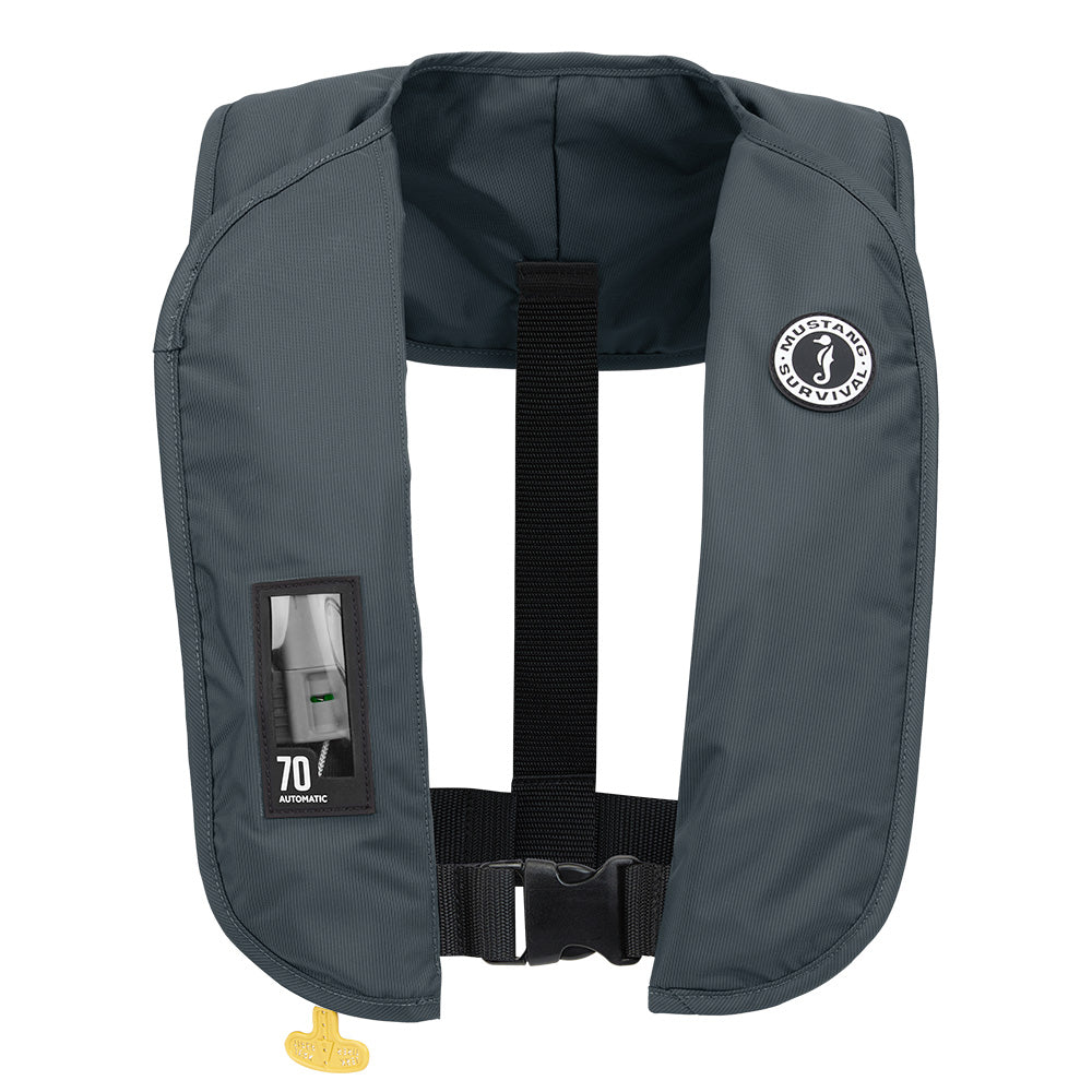 Mustang MIT 70 Automatic Inflatable PFD - Admiral Gray [MD4042-191-0-202] - Premium Personal Flotation Devices from Mustang Survival - Just $149.99! 