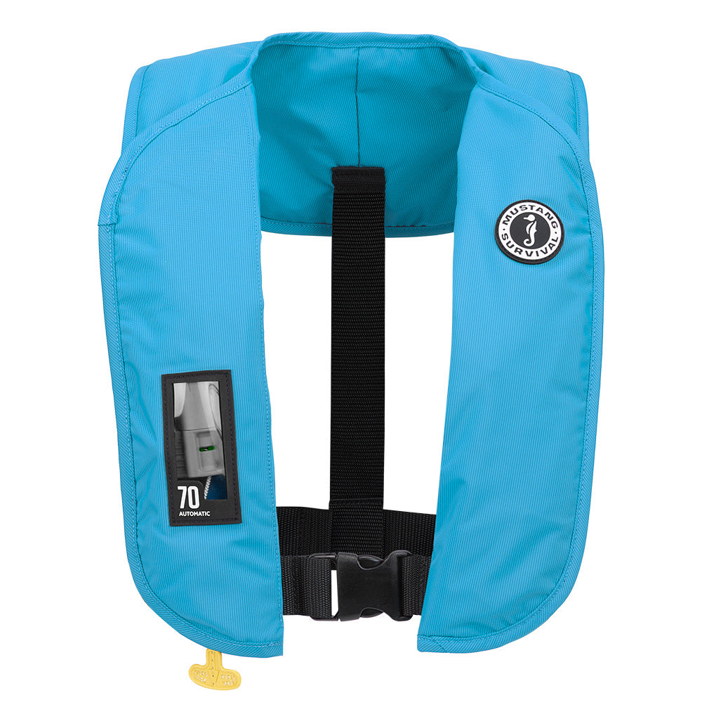 Mustang MIT 70 Automatic Inflatable PFD - Azure (Blue) [MD4042-268-0-202] - Premium Personal Flotation Devices from Mustang Survival - Just $149.99! 