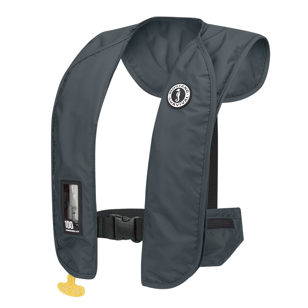 Mustang MIT 100 Convertible Inflatable PFD - Admiral Grey [MD2030-191-0-202] - Premium Personal Flotation Devices from Mustang Survival - Just $169.99! 