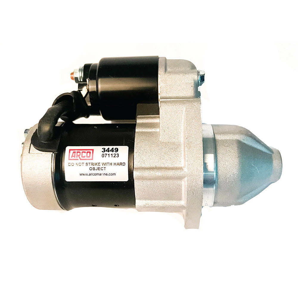 ARCO Marine Original Equipment Quality Replacement Suzuki  OMC Outboard Starter - 2005-2018 Models [3449] - Premium Engine Controls from ARCO Marine - Just $232.99! 