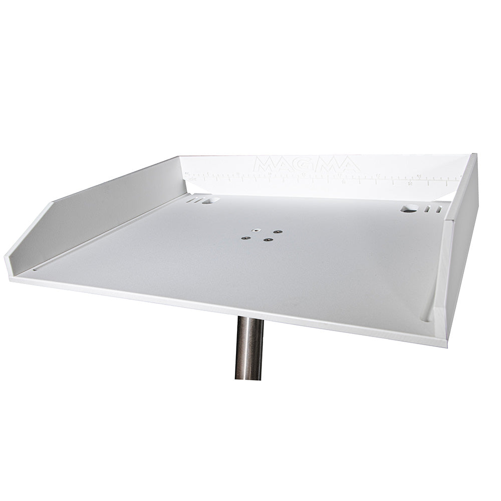 Magma 16" x 20" White Fillet Table w/LeveLock Mount [T10-424] - Premium Filet Tables from Magma - Just $121.99! 