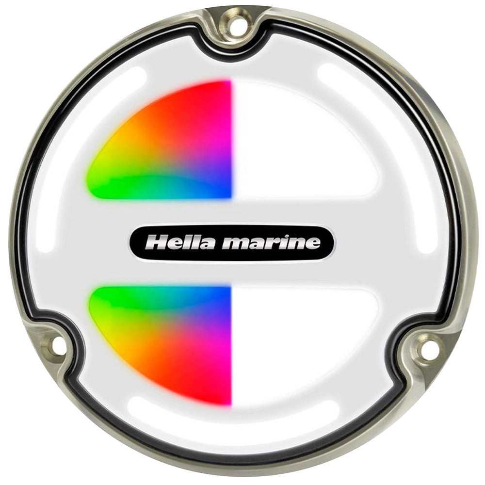 Hella Marine Apelo A3 RGBW Underwater Light - Bronze - White Lens [016831001] - Premium Underwater Lighting from Hella Marine - Just $545.99! 