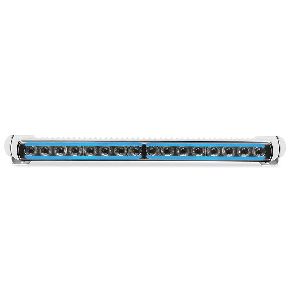 Hella Marine Sea Hawk-470 Pencil Beam Light Bar w/Blue Edge Light  White Housing [958140531] - Premium Flood/Spreader Lights from Hella Marine - Just $306.99! 