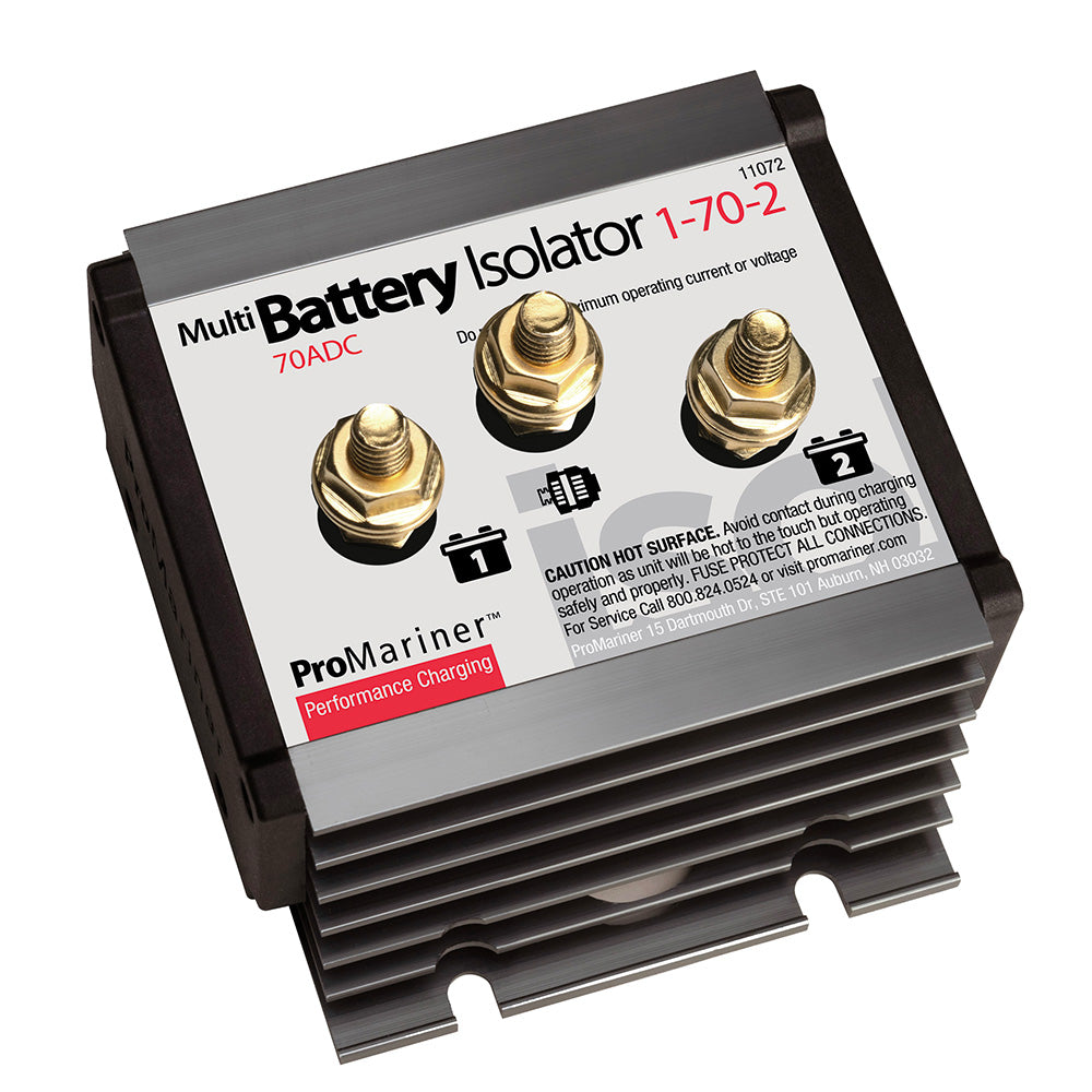 ProMariner Battery Isolator - 1 Alternator - 2 Battery - 70 AMP [11072] - Brand_ProMariner, Electrical, Electrical | Battery Isolators - ProMariner - Battery Isolators